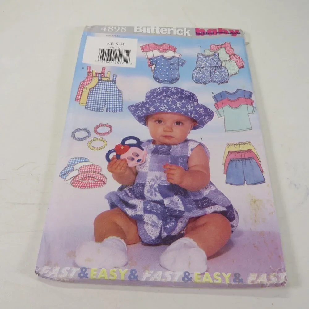 Butterick 4898 clothing
